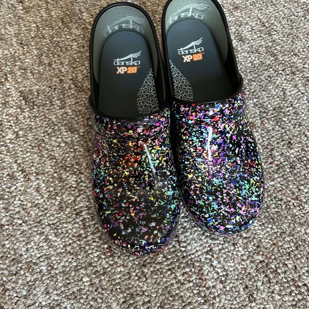 Dansko Multicolor Clogs